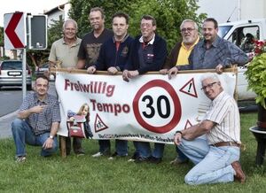 Freiwillig Tempo 30