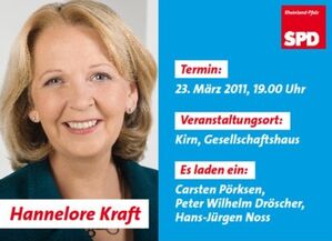 Veranstaltung mit Hannelore Kraft